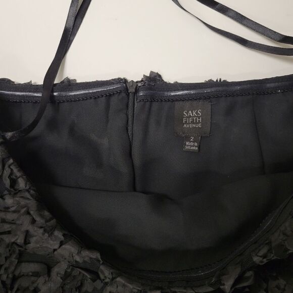 Saks Fifth Avenue Textured Miniskirt - Picture 4 of 4